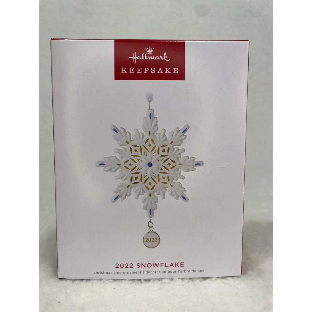 Hallmark‎ Keepsake 2022 Snowflake Ornament NIB
